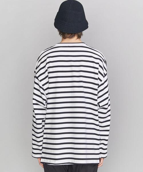 BEAUTY&YOUTH UNITED ARROWS（ビューティーアンドユースユナイテッドアローズ）の「BY クリスピー  バスク ワイドカットソー（Tシャツ/カットソー・メンズ・レッド/ダークグリーン/ブラック・S/XL/L/M）」の19枚目の写真