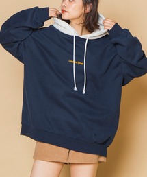 WEGO | WEGO/ヘビーウエイト 刺繍ロゴビッグシルエットスウェットパーカー(パーカー)