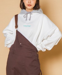 WEGO | WEGO/ヘビーウエイト 刺繍ロゴビッグシルエットスウェットパーカー(パーカー)