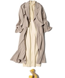 新品未使用今期販売完売品 Mystrada 3WAYトレンチ ベージュ36サイズ 