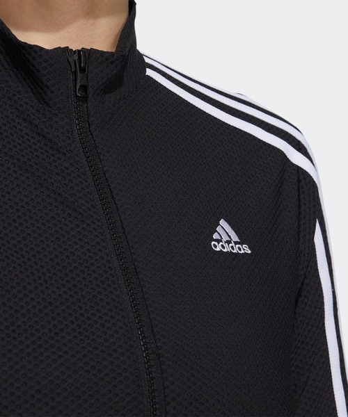 adidas golf✨スリーストライプス 長袖フルジップジャケット セール】スリーストライプス 長袖フルジップジャケット【adidas