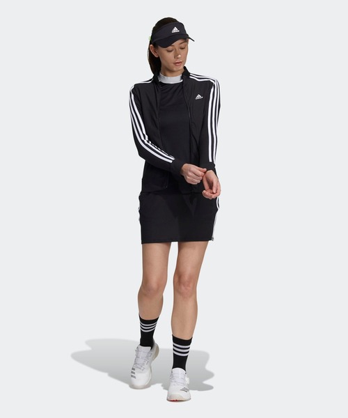adidas golf✨スリーストライプス 長袖フルジップジャケット セール】スリーストライプス 長袖フルジップジャケット【adidas