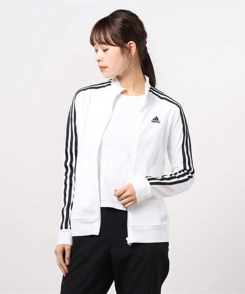 adidas golf✨スリーストライプス 長袖フルジップジャケット アディダス 【ゴルフ】スリーストライプス 長袖フルジップ