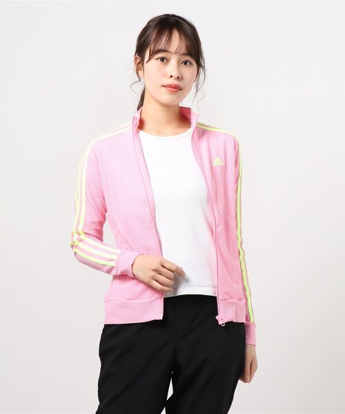 adidas golf✨スリーストライプス 長袖フルジップジャケット アディダス 【ゴルフ】スリーストライプス 長袖フルジップ