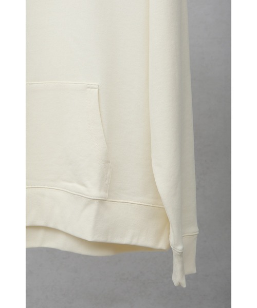 CREARE -LINO-(クレアーレリノ)の「【2021春夏】ポンチスウェード切替 スウェットパーカー (ユニセックス)(パーカー・メンズ・ライトグレー/ミント/グレイッシュベージュ・M/L)」の11枚目の写真