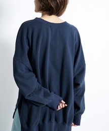DouDou | オゾン加工ダメージスウェット(スウェット)