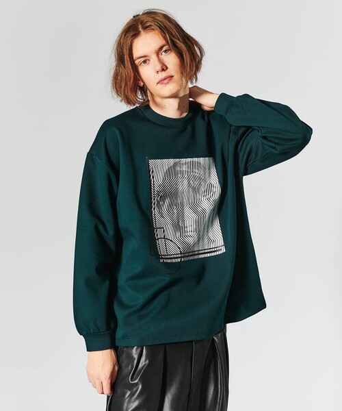 セール ダマシエストライプフォトtシャツ ユニセックスアイテム Tシャツ カットソー Tk Takeo Kikuchi ティーケータケオキクチ のファッション通販 Zozotown