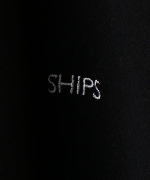 SHIPS（シップス）の「【WEB限定】SHIPS: マイクロ SHIPSロゴ ロングスリーブ Tシャツ (ロンT)（Tシャツ/カットソー・メンズ・ホワイト/ブラック/ベージュ/ネイビー/ラベンダー・MEDIUM/LARGE/X-LARGE）」の13枚目の写真