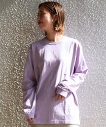 【WEB限定】SHIPS: マイクロ SHIPSロゴ ロングスリーブ Tシャツ (ロンT)