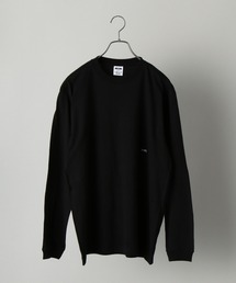 【WEB限定】SHIPS: マイクロ SHIPSロゴ ロングスリーブ Tシャツ (ロンT)