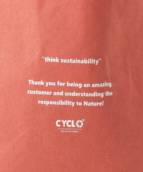 OPAQUE.CLIP（オペークドットクリップ）の「index オリジナルエコバッグ M（エコバッグ/サブバッグ・レディース・オレンジ/ホワイト系その他/ダークネイビー/オレンジ系その他2/ホワイト系/ネイビー系6・99）」の12枚目の写真