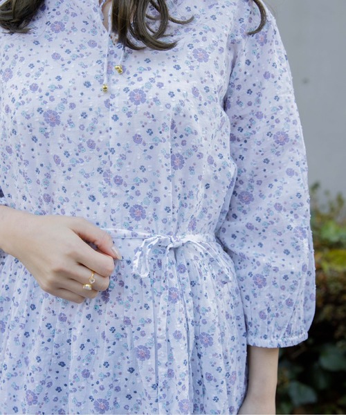 flower（フラワー）の「フローイングフラワーワンピース（ワンピース  