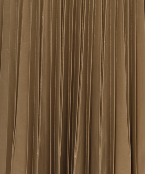 niko and...（ニコアンド）の「シャイニープリーツスカート（スカート・レディース・イエロー/ホワイト・MEDIUM/LARGE）」の5枚目の写真