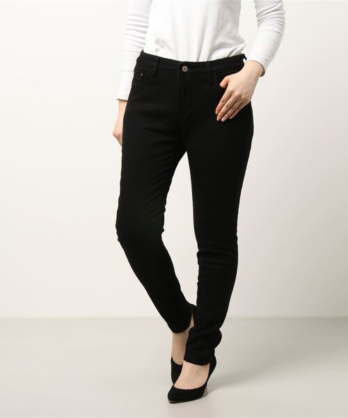 Lace Ladies(レースレディース)の「裏起毛あり/なし 2タイプ ストレッチスキニーパンツ(その他パンツ・レディース・ブラック/ホワイト/グレー系その他/ブラック系その他/ホワイト系その他/グレー・31inch/29inch/30inch/25inch/26inch/28inch/27inch)」の1枚目の写真