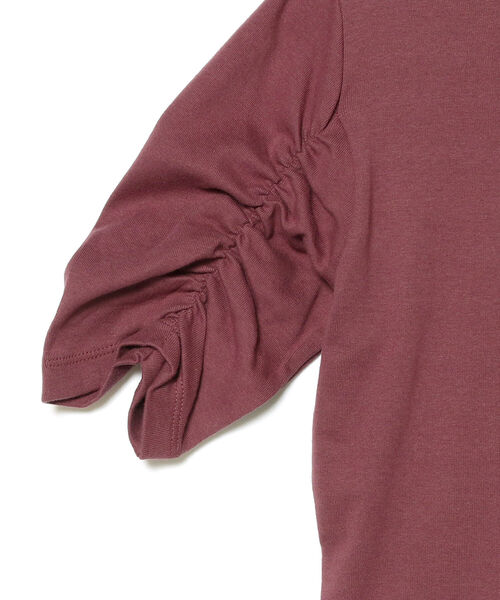 Ray BEAMS（レイビームス）の「Ray BEAMS / バックツイスト ハーフスリーブ Tシャツ（Tシャツ/カットソー・レディース・ブラック/ワイン・ONE SIZE）」の21枚目の写真