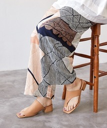 アシメトングミュールサンダル(210-30297)JELLY BEANS(ジェリービーンズ)