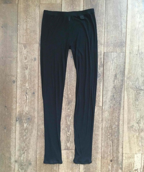 note et silence （ノートエシロンス）の「.シアーフライス　ロングレギンス（レギンス/スパッツ・レディース・ブラック/ホワイト/レモンイエロー/ピンク・FREE）」の10枚目の写真