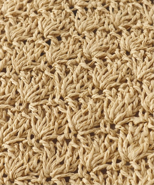 JOURNAL STANDARD relume（ジャーナルスタンダード　レリューム）の「●RELUME ペーパーフリンジバッグ◆（かごバッグ・レディース・カーキ/ナチュラル/ネイビー/オレンジ・FREE）」の17枚目の写真