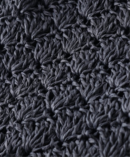 JOURNAL STANDARD relume（ジャーナルスタンダード　レリューム）の「●RELUME ペーパーフリンジバッグ◆（かごバッグ・レディース・カーキ/ナチュラル/ネイビー/オレンジ・FREE）」の19枚目の写真