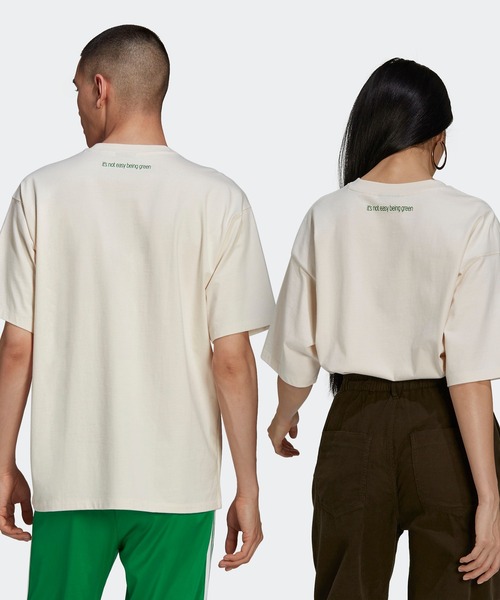 adidas(アディダス)の「Tシャツ(ジェンダーニュートラル)/ アディダスオリジナルス(Tシャツ/カットソー・メンズ・オフホワイト・XXX-LARGE/X-SMALL/MEDIUM/X-LARGE)」の7枚目の写真