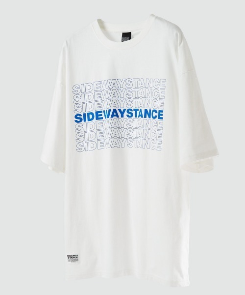 SIDEWAY STANCE(サイドウェイスタンス)の「【SIDEWAY STANCE】ブランドロゴ プリント ピスネーム 半袖Tシャツ(Tシャツ/カットソー・メンズ・ブラック/グレイッシュベージュ/パープル/ホワイト/チャコール・MEDIUM/X-LARGE/LARGE)」の18枚目の写真