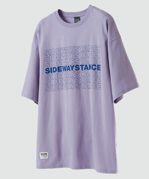 SIDEWAY STANCE(サイドウェイスタンス)の「【SIDEWAY STANCE】ブランドロゴ プリント ピスネーム 半袖Tシャツ(Tシャツ/カットソー・メンズ・ブラック/グレイッシュベージュ/パープル/ホワイト/チャコール・MEDIUM/X-LARGE/LARGE)」の22枚目の写真