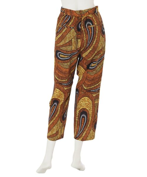 Ungrid（アングリッド）の「エスニックタックパンツ（その他パンツ・レディース・オレンジ/グリーン・FREE）」の9枚目の写真