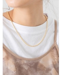 ボールチェーンネックレス