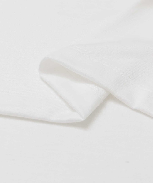URBAN RESEARCH（アーバンリサーチ）の「SUVIN COTTON SHORT-SLEEVE T-SHIRTS（Tシャツ/カットソー・メンズ・ホワイト/チャコールグレー/ブラウン・MEDIUM/LARGE）」の9枚目の写真