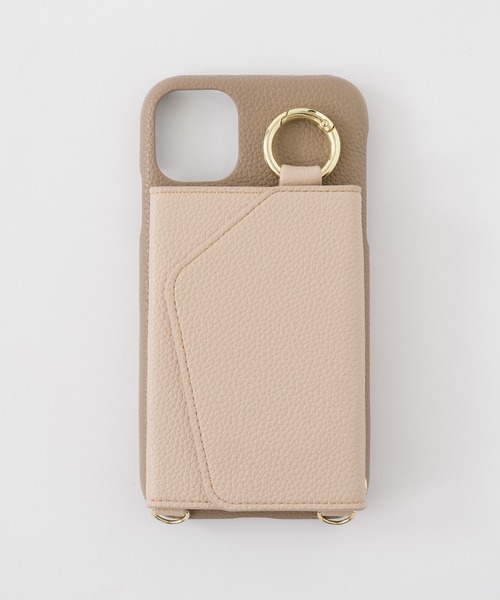 ensemble(皮革ブランド)（アンサンブル）の「iPhoneケースポルテ バイカラータイプ 【iPhone13mini iPhone13 iPhone13pro iPhone12 iPhone12Pro iPhone12mini iPhone11 iPhone11Pro iPhone6/6s/7/8/SE2 対応】（スマホケース/カバー・レディース・ブラック/グレー/ベージュ・SMALL/LARGE/X-LARGE/LL2/LL1/A/C/B）」の20枚目の写真