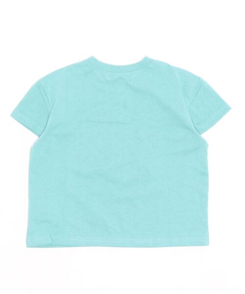 BIG FIELD（ビッグフィールド）の「サガラ刺繍ワッペンTシャツ（80～150cm）（Tシャツ/カットソー・キッズ・ホワイト/エメラルド/チャコール・90/100/110/120/80/130/95/140/150）」の4枚目の写真