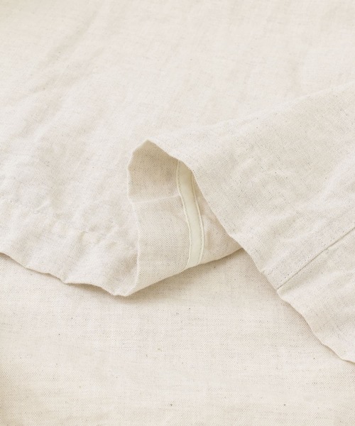 WORK NOT WORK URBAN RESEARCH(ワークノットワークアーバンリサーチ)の「WORK NOT WORK ロングスリーブオープンカラーシャツ(シャツ/ブラウス・メンズ・オフホワイト・SMALL/MEDIUM/LARGE/X-LARGE/0)」の6枚目の写真