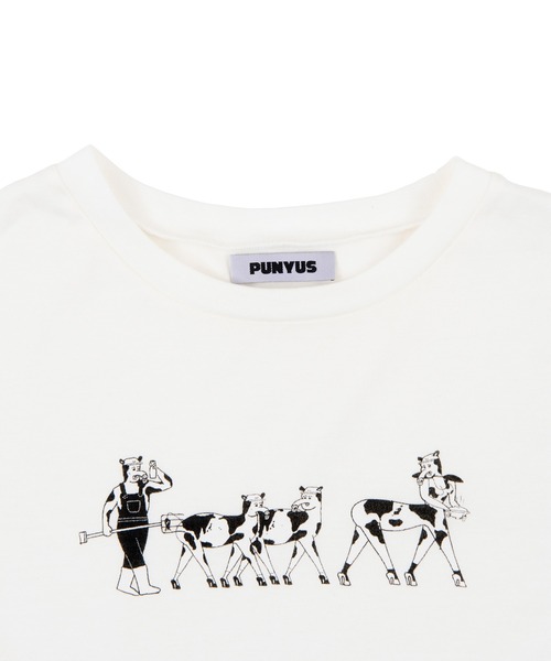 PUNYUS(プニュズ)の「Cattle Tワンピース(ワンピース・レディース・ホワイト/ブルー/グリーン・1/3/2/4)」の10枚目の写真