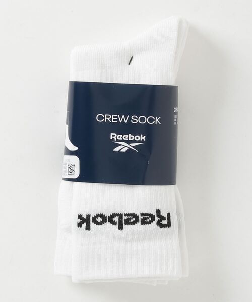 Reebok（リーボック）の「アクティブ コア クルー ソックス 3足組 / Active Core Crew Socks 3 Pairs（ソックス/靴下・メンズ・ホワイト/ブラック/ホワイト×ブラック・SMALL/MEDIUM/LARGE/X-LARGE）」の12枚目の写真
