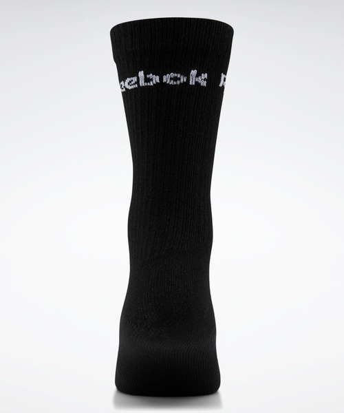 Reebok（リーボック）の「アクティブ コア クルー ソックス 3足組 / Active Core Crew Socks 3 Pairs（ソックス/靴下・メンズ・ホワイト/ブラック/ホワイト×ブラック・SMALL/MEDIUM/LARGE/X-LARGE）」の4枚目の写真