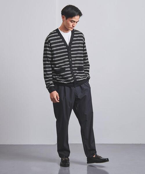 UNITED ARROWS(ユナイテッドアローズ)の「<UNITED ARROWS> MUSOU ボーダー カーディガン(カーディガン/ボレロ・メンズ・ブラック・SMALL/MEDIUM/LARGE/X-LARGE)」の9枚目の写真