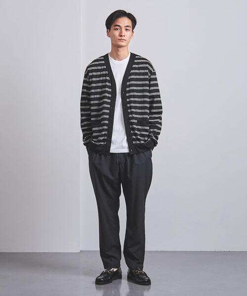 UNITED ARROWS(ユナイテッドアローズ)の「<UNITED ARROWS> MUSOU ボーダー カーディガン(カーディガン/ボレロ・メンズ・ブラック・SMALL/MEDIUM/LARGE/X-LARGE)」の10枚目の写真