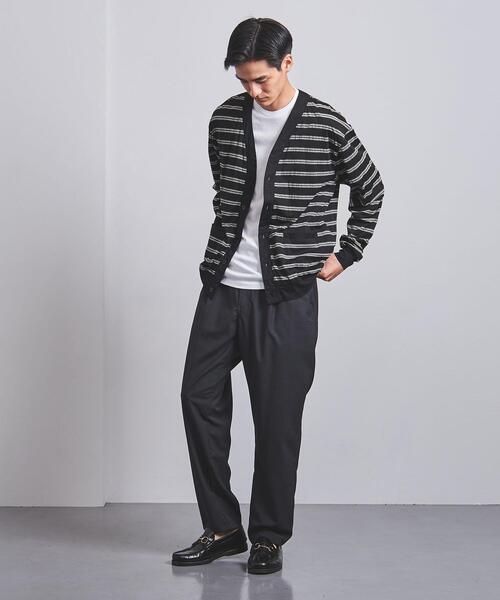 UNITED ARROWS(ユナイテッドアローズ)の「<UNITED ARROWS> MUSOU ボーダー カーディガン(カーディガン/ボレロ・メンズ・ブラック・SMALL/MEDIUM/LARGE/X-LARGE)」の11枚目の写真