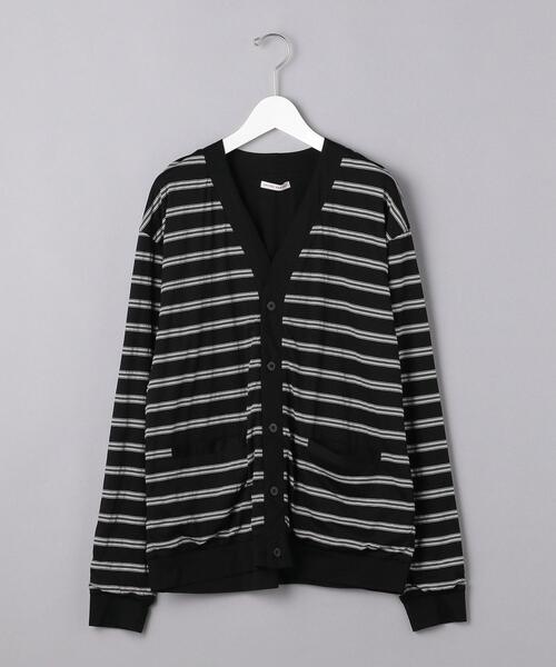 UNITED ARROWS(ユナイテッドアローズ)の「<UNITED ARROWS> MUSOU ボーダー カーディガン(カーディガン/ボレロ・メンズ・ブラック・SMALL/MEDIUM/LARGE/X-LARGE)」の18枚目の写真