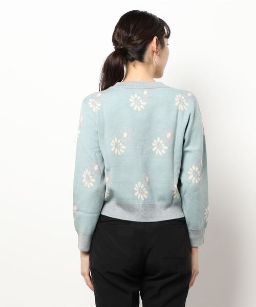 Clice de Paris（クリシェドゥパリス）の「K/お花セーター（ニット/セーター・レディース・サックスブルー・ONESIZE）」の3枚目の写真