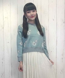 K/お花セーター