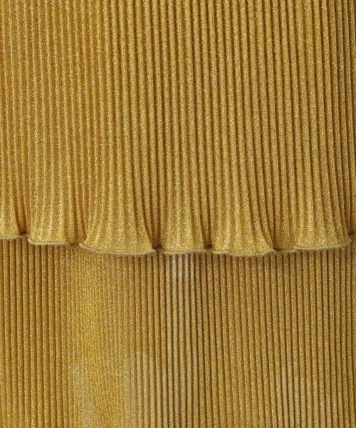 JEANASIS（ジーナシス）の「プリーツシャイニーティアードスカート/956022（スカート・レディース・ブラック/グレー/イエロー/ホワイト系その他・FREE）」の18枚目の写真