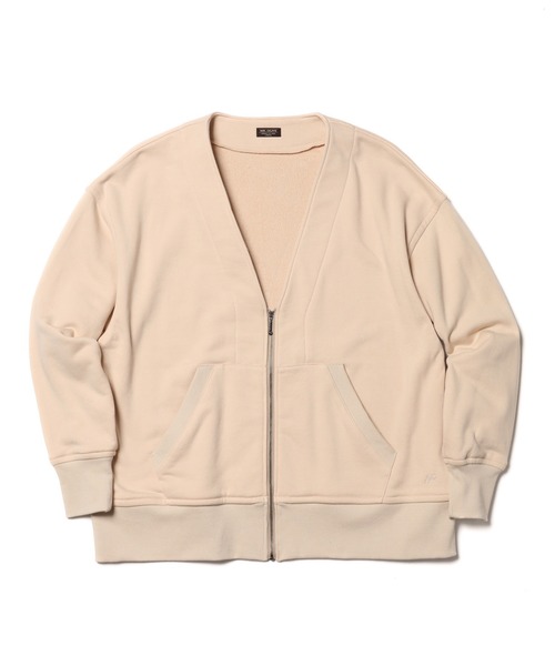 MR.OLIVE（ミスターオリーブ）の「スーパー スウェット / カンガリーポケット ジップアップ カーディガン（カーディガン/ボレロ・メンズ・ブラック/ベージュ/ミント・LARGE/MEDIUM/SMALL）」の5枚目の写真