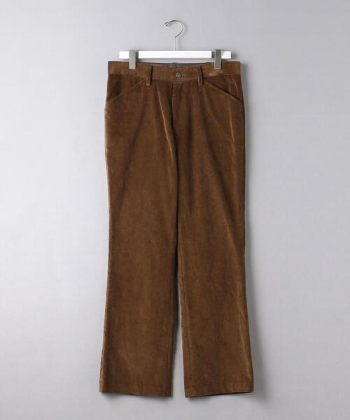 〈kolor/カラー〉テーパード コーデュロイパンツ WIDE TAPERED CORDUROY PANTS(WASHED) / テーパード ウォッシュ