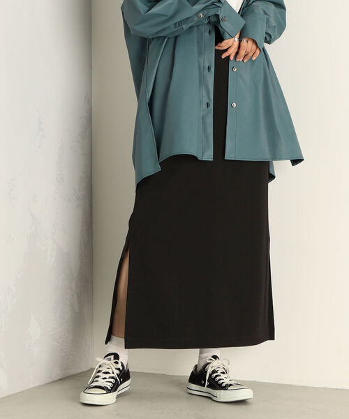 fredy emue（フレディエミュ）の「カットジョーゼットタイトスカート（スカート・レディース・ベージュ/ピンク/ブラック・36/38）」の8枚目の写真