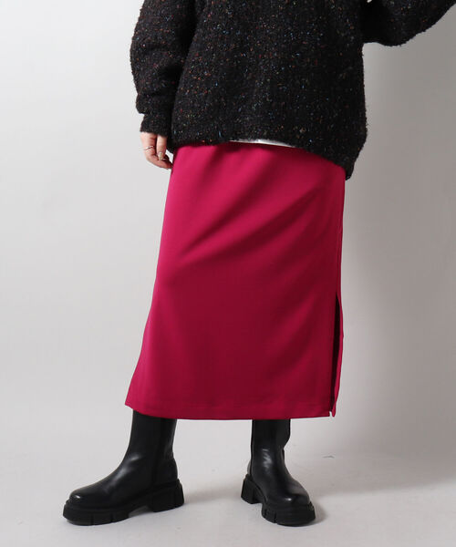 fredy emue（フレディエミュ）の「カットジョーゼットタイトスカート（スカート・レディース・ベージュ/ピンク/ブラック・36/38）」の11枚目の写真