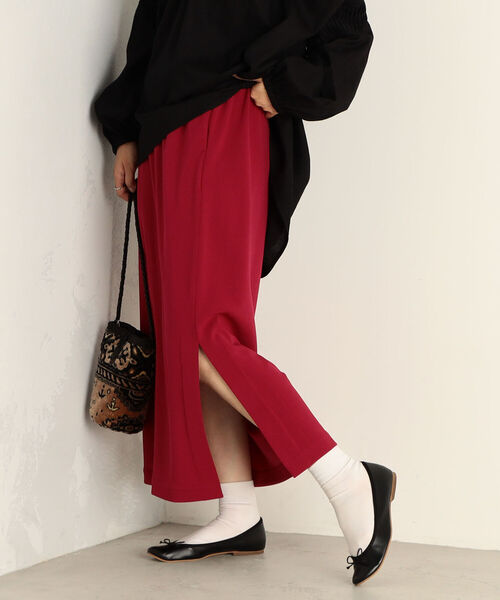 fredy emue（フレディエミュ）の「カットジョーゼットタイトスカート（スカート・レディース・ベージュ/ピンク/ブラック・36/38）」の14枚目の写真