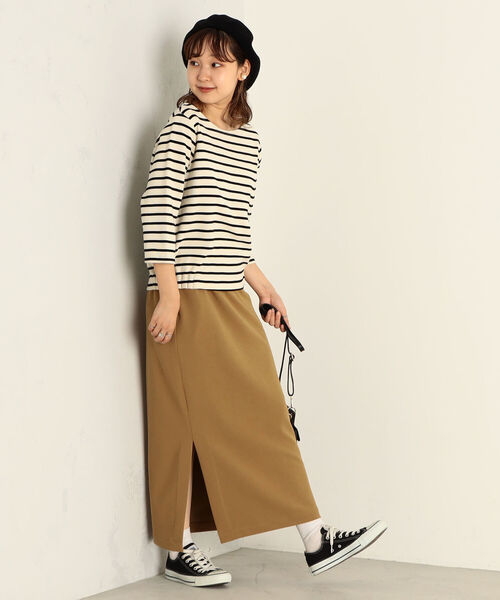 fredy emue（フレディエミュ）の「カットジョーゼットタイトスカート（スカート・レディース・ベージュ/ピンク/ブラック・36/38）」の18枚目の写真