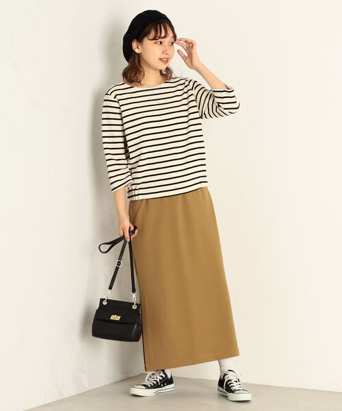 fredy emue（フレディエミュ）の「カットジョーゼットタイトスカート（スカート・レディース・ベージュ/ピンク/ブラック・36/38）」の19枚目の写真