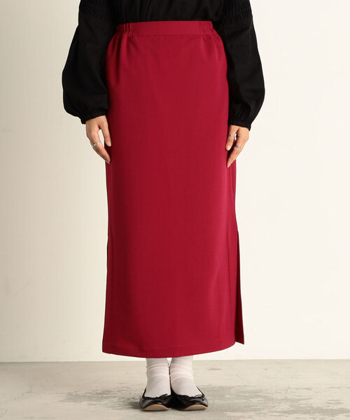 fredy emue（フレディエミュ）の「カットジョーゼットタイトスカート（スカート・レディース・ベージュ/ピンク/ブラック・36/38）」の20枚目の写真